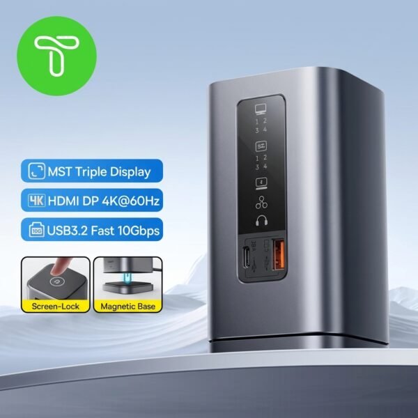 Baseus 11-in-1 USB-C Triple Display Docking Station