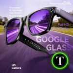 AI Smart Glasses with 8MP Camera & Voice Translation