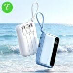 500000mAh Fast Charging Power Bank with 4 Cables