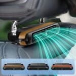 Portable Car Rear Seat Cooling Fan – 3 Speed Adjustable Air Conditioner Fan