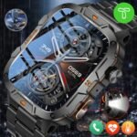 Military Grade 1.96" AMOLED Smartwatch for Men