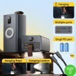 PISEN 60000mAh 65W PD Power Bank