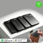 Wireless Charging Wallet Tracker Card with Bluetooth Tracking