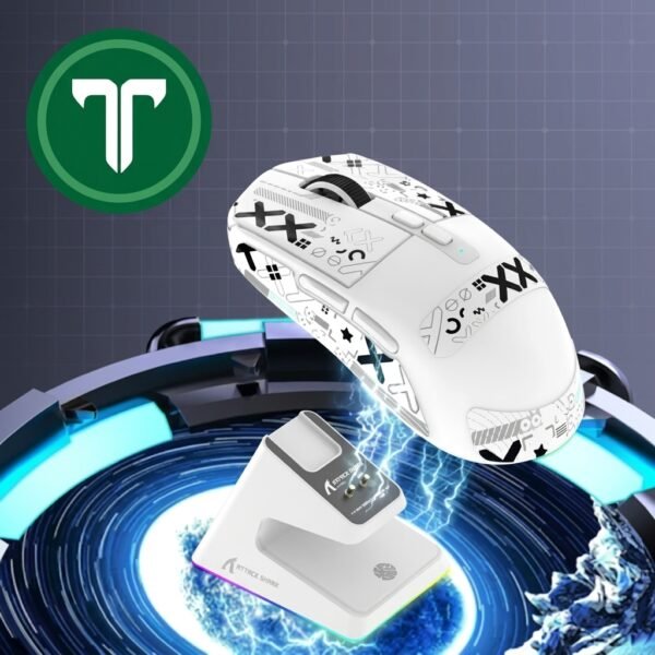 ATTACK SHARK X6 26K DPI Tri-Mode Wireless Gaming Mouse