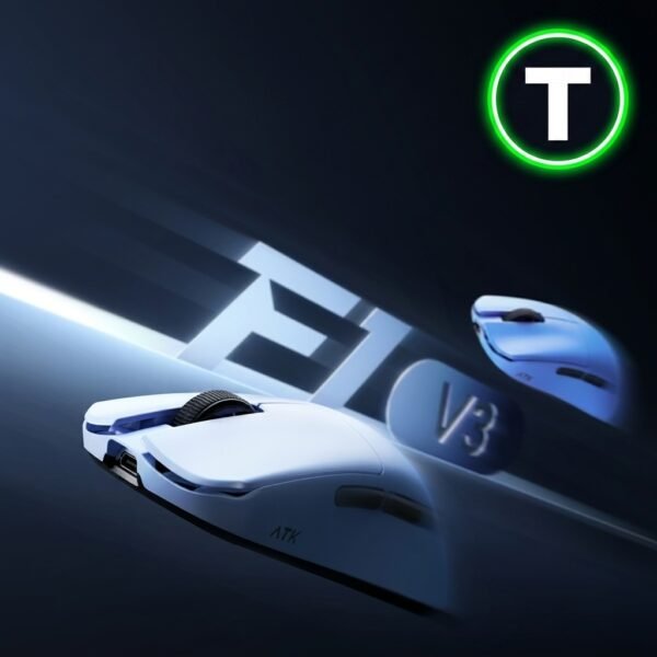 ATK Blazing Sky F1 V3 Wireless Gaming Mouse PAW3955 Master Dual-Mode 8K 37g Lightweight Non-porous FPS Mice