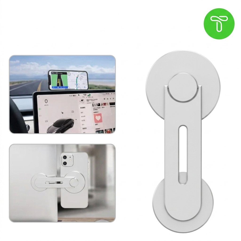 Gemini_Generated_Image_mhwvdhmhwvdhmhwv Magnetic Phone Holder for Tesla Model 3/Y - Image 1