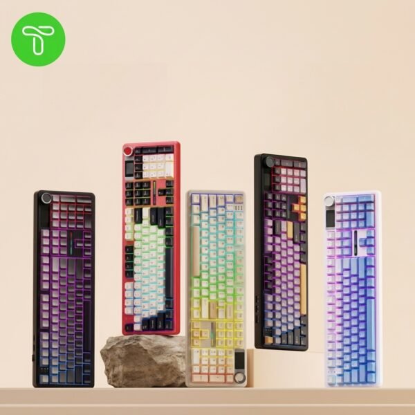 AULA F108 Pro Tri-Mode Hot-Swappable Mechanical Keyboard