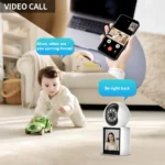 2MP WiFi Baby Monitor Camera with 2.8" Screen - Image 3