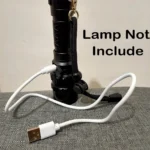 D9 Micro USB Cable Charger for Flashlight Headlamp Desk Lamp Working Light Phone Micro USB Cable Charger Wire Cord Accessories - Image 3