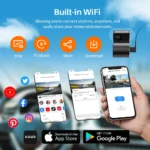 KAWA MINI 3 Gen2 2K WiFi Dash Cam with Voice Control - Image 4
