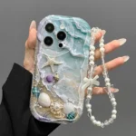 Beach Seashell Starfish Samsung Galaxy Case - Image 3