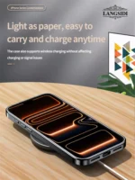 Luxury Leather iPhone Full Lens Protection Case - Image 7