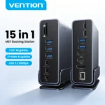 Vention 15-in-1 USB-C MST Triple Monitor Docking Station