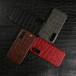 Samsung Galaxy MagSafe Crocodile Leather Case - Image 7