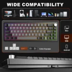 YUNZII AL68 Wireless QMK/VIA Aluminum Mechanical Keyboard - Image 5