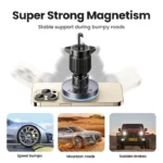UGREEN Qi2 25W Magnetic Car Wireless Charger - Image 3