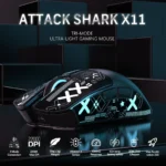 ATTACK SHARK X11 Wireless Gaming Mouse with Charging Dock - Image 3