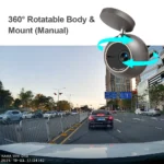 KAWA Tiny 2K Mini Dash Cam with Voice Control & 360° Rotation - Image 9