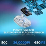 ATTACK SHARK X3 26K DPI Lightweight Wireless Gaming Mouse - Image 4