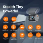 KAWA MINI 3 Gen2 2K WiFi Dash Cam with Voice Control - Image 5