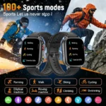 LIGE Military Smartwatch with 1400mAh Battery - Image 6