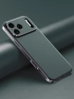 Luxury Leather iPhone Full Lens Protection Case - Image 4