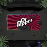Fashion Drink D-Dr Pepper Mouse Pad Waterproof RGB LED Light Colorful Game Keyboard Non-slip Cover Desk-mat Surface - Image 2
