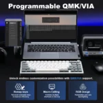 YUNZII AL68 Wireless QMK/VIA Aluminum Mechanical Keyboard - Image 3