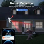 4K 8MP Tuya Dual-Lens AI PTZ Security Camera - Image 7