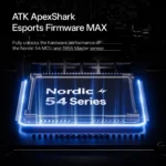 ATK Blazing Sky F1 V3 Wireless Gaming Mouse PAW3955 Master Dual-Mode 8K 37g Lightweight Non-porous FPS Mice - Image 4