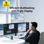 Baseus 11-in-1 USB-C Triple Display Docking Station - Image 3