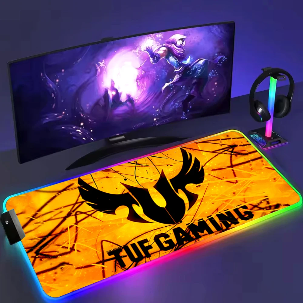 kf-S4759c4dfcef24ec8acfc7318c0d260cfX TUF RGB XXL Gaming Mouse Pad & LED Desk Mat - Image 1