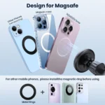 TOPK Magnetic Air Vent Car Phone Holder - Image 3