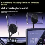 MagSafe Magnetic Wireless Car Phone Holder - Image 3