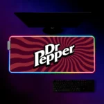 Fashion Drink D-Dr Pepper Mouse Pad Waterproof RGB LED Light Colorful Game Keyboard Non-slip Cover Desk-mat Surface - Image 6