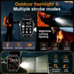 LIGE Military Smartwatch with 1400mAh Battery - Image 5
