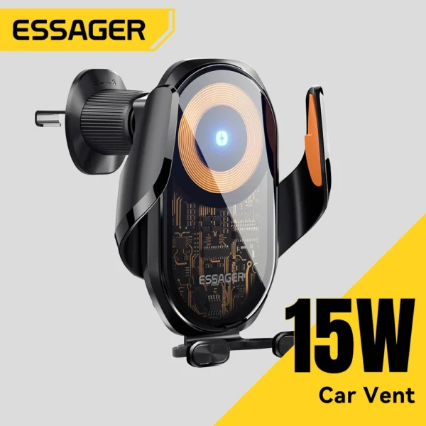 Essager 15W Magnetic Wireless Car Charger