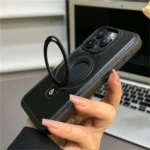 Luxury Magnetic Ring Stand iPhone Case - Image 7