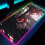 Naruto Itachi Uchiha 90×40cm RGB LED Gaming Mouse Pad