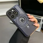Luxury Magnetic Ring Stand iPhone Case - Image 5