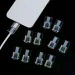 5 Pcs Phone Charger Cable Protector Clear TPU Charger Cable Winder Anti-Breaking Wire Protective Sleeve - Image 2