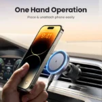UGREEN Qi2 25W Magnetic Car Wireless Charger - Image 6