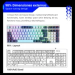 THUNDEROBOT K98 98% RGB Hot-Swappable Mechanical Keyboard - Image 6