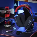Redragon H510 PRO Zeus-X RGB Wireless Gaming Headset - Image 6