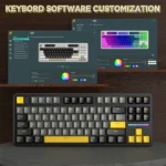 ATTACK SHARK X87 Tri-Mode Hot-Swappable Mechanical Keyboard - Image 5