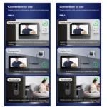 Wireless HD Video Doorbell with 4.3" Screen - Image 6