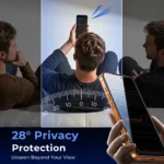 Privacy Tempered Glass Screen Protector for iPhone - Image 2