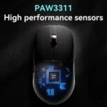 AJAZZ AJ159P Wireless Mouse with PAW3311 & Charging Dock - Image 2