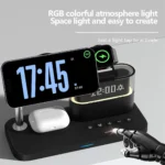 Magnetic 2-in-1 Wireless Charging Station for Phone & Smartwatch - Image 2