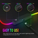 TUF RGB XXL Gaming Mouse Pad & LED Desk Mat - Image 6